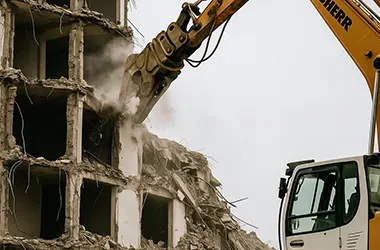 Construction projects following strict safety standards by Capticon.